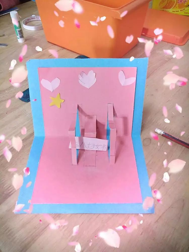 立體三八婦女節賀卡_立體賀卡婦女節制作圖片_立體賀卡婦女節制作特別好看